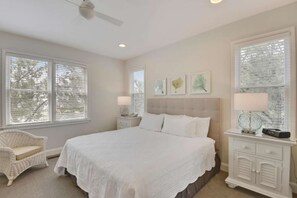 Desk, iron/ironing board, WiFi, bed sheets - Beachfront Stay | OBX Views & Resort Access (Duck)
