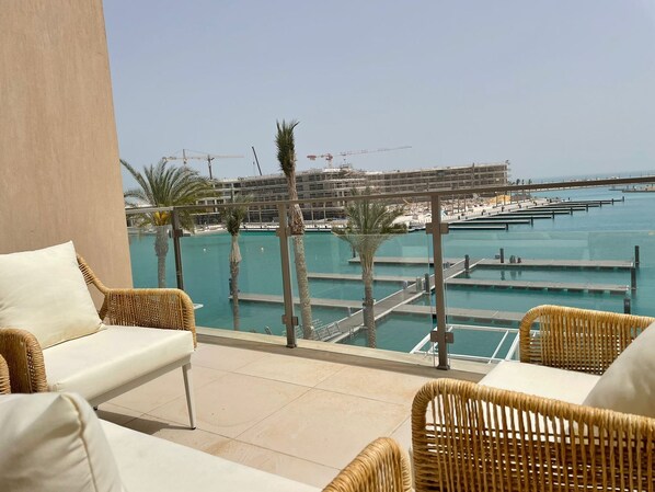 Penthouse, 4 Bedrooms, Sea View | Beach/ocean view - Penthouse 4 Bedrooms Marina2-14LR-305 (El Alamein)