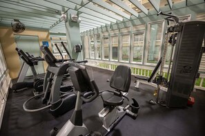 Fitness facility - 2 bedroom 2 full bath condo in the indoor pool building of Hilton Head Resort (Hilton Head Island)