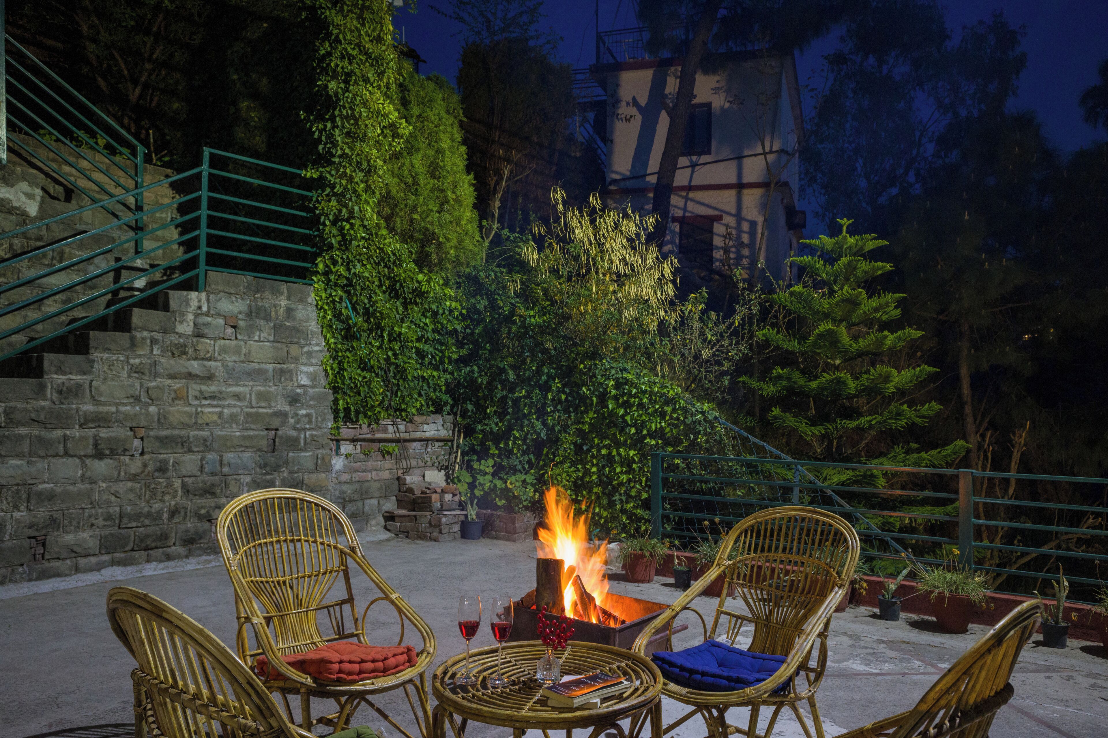 Overnatningsstedets område