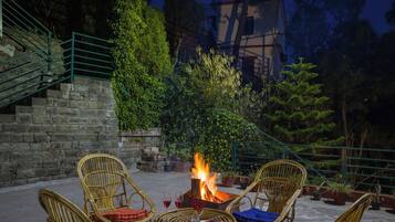 Overnatningsstedets område