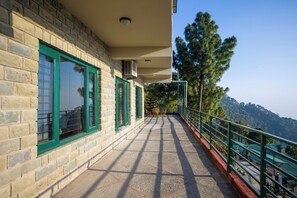 Deluxe Villa, Hill View | Property grounds - Alaya Stays Pine View Cottage - 3 BHK (Kasauli)