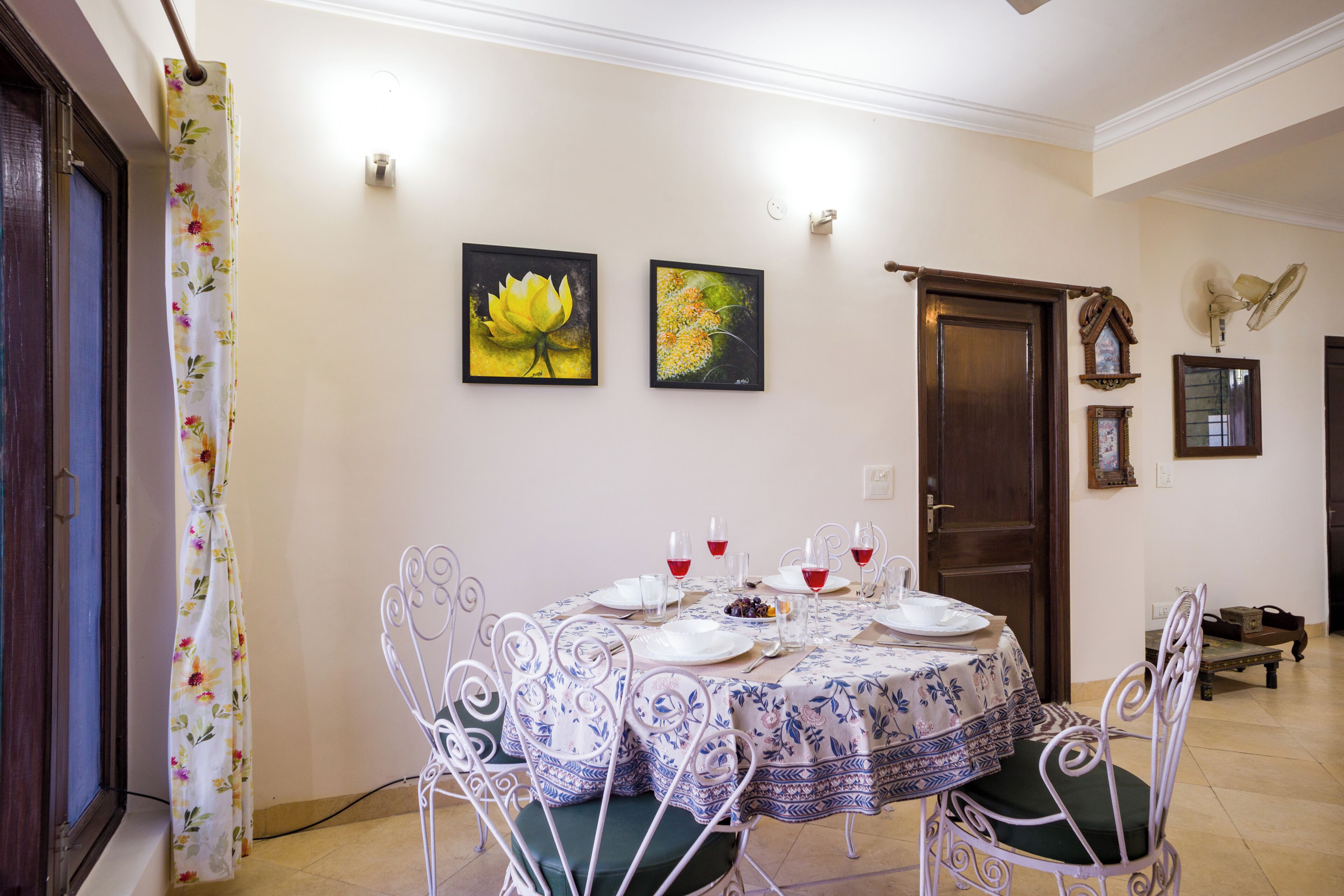 Deluxe villa, uitzicht op heuvels | Dineren