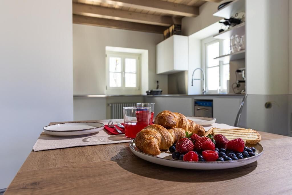 Doppia Deluxe, balcone, vista valle | Ristoranti