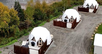 Luxury Dome with Hot Tub for Relaxing Glamping Escapes to Flatlands, New Brunswick