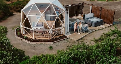 Incredible Dome Rental in Flatlands, New Brunswick with Hot Tub and Spectacular Views