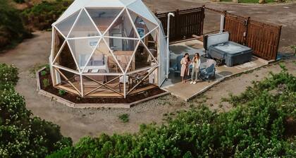 Incredible Dome Rental in Flatlands, New Brunswick with Hot Tub and Spectacular Views