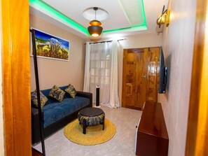 Standard Twin Room, Balcony | Living area - msafiri haven (Longuo)