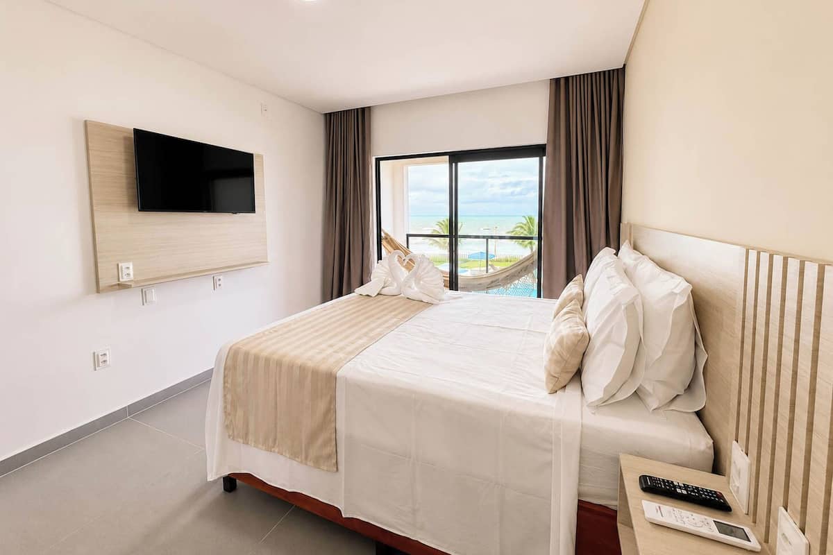 Deluxe-Doppelzimmer, eingeschränkter Meerblick