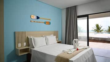 Deluxe Double Room, Partial Sea View