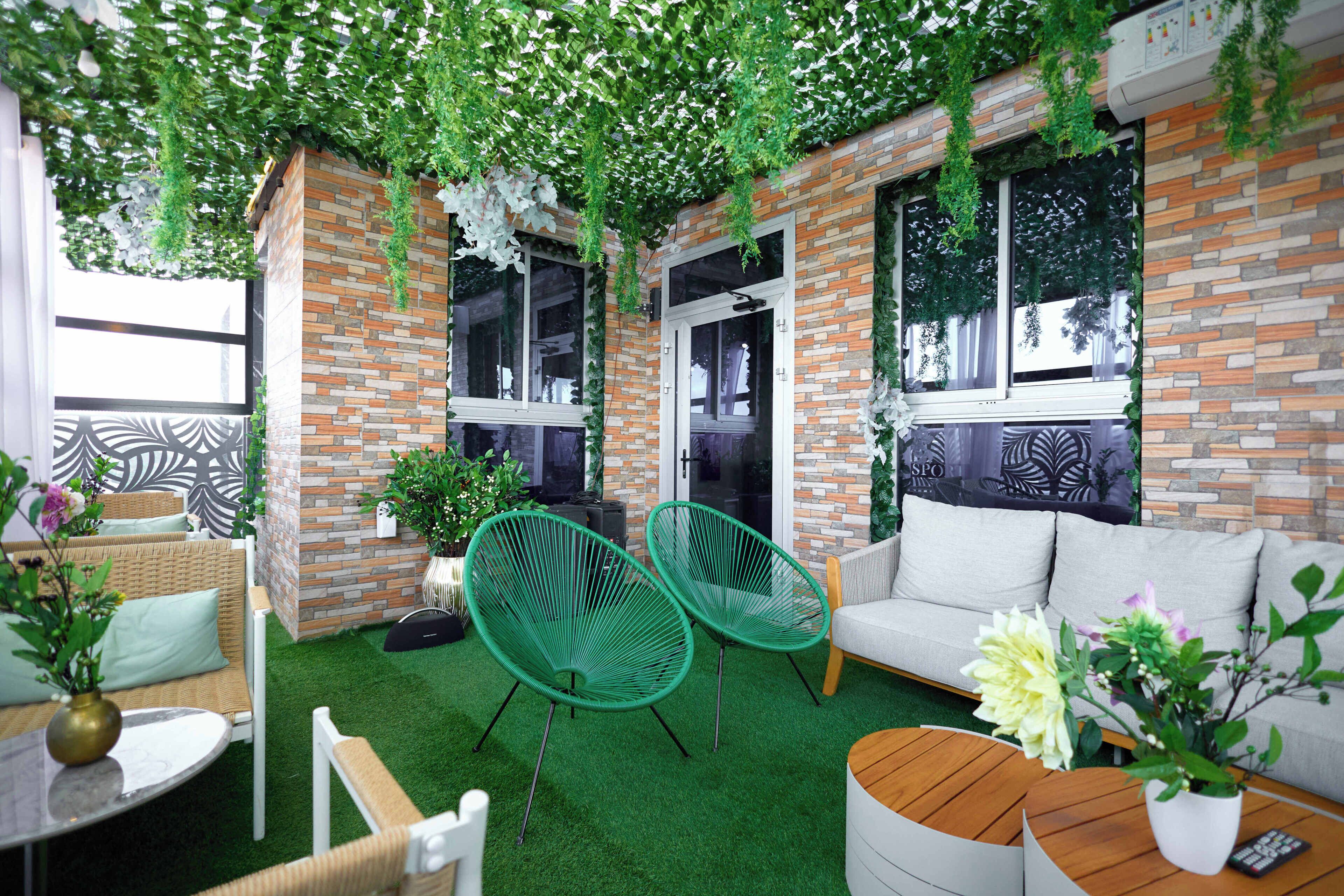Terraza en la azotea
