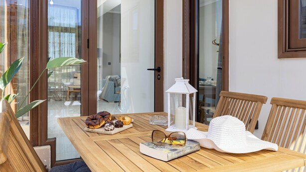 Evangelias Residence | Terrasse/patio