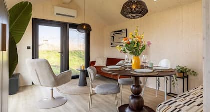 Tiny House with air conditioning in Oud Ade - Tuin van Keet - 17