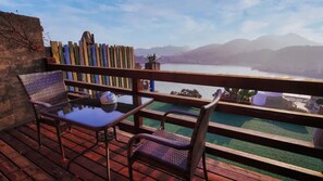 Classic Double Room | Terrace/patio - Aurora Rock Villa Resort (Taizhou)