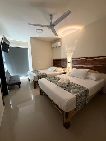 Habitación estándar doble | Wifi gratis. Hotel Urban Tacana