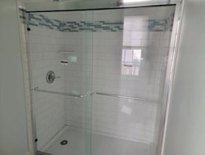 Shower, hair dryer, towels, soap - Boardwalk-Adjacent 1BR Loft w/ Parking • Prime Location (Ocean City)