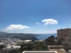 Blick von der Unterkunft