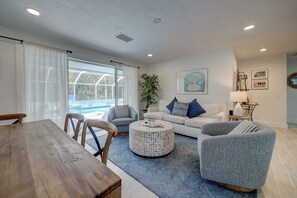 Interior - A Perfect Place: Newly Remodeled Ground Level with Pool! (Holmes Beach)