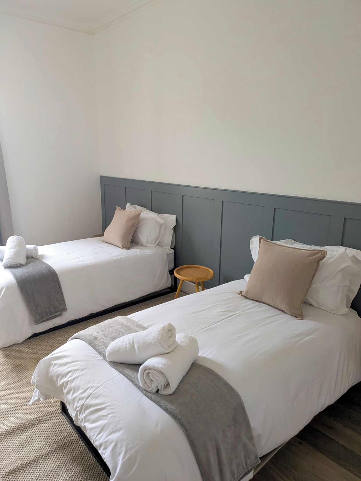 2 slaapkamers, een strijkplank/strijkijzer, wifi, beddengoed