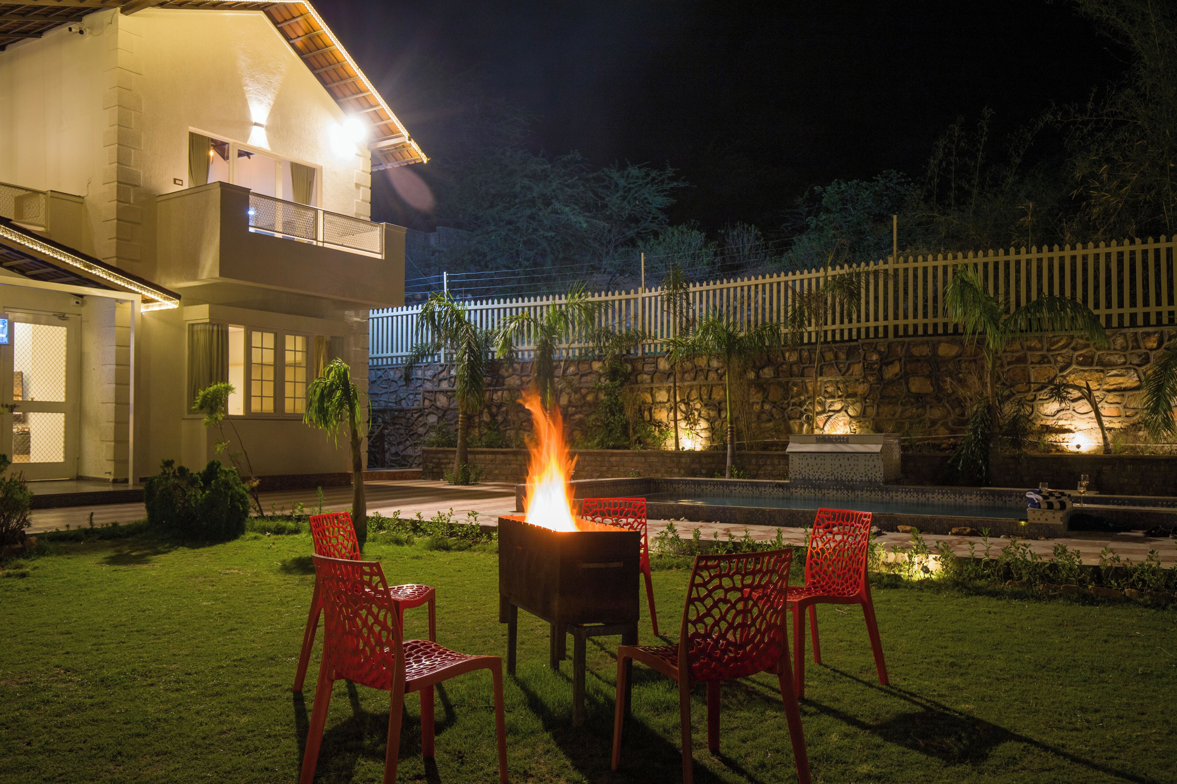 숙박 시설 구내