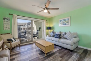 Smart TV - 231 Breakers: Oceanfront Villa, 1BD/1BA/Sleeps 5 (Hilton Head Island)