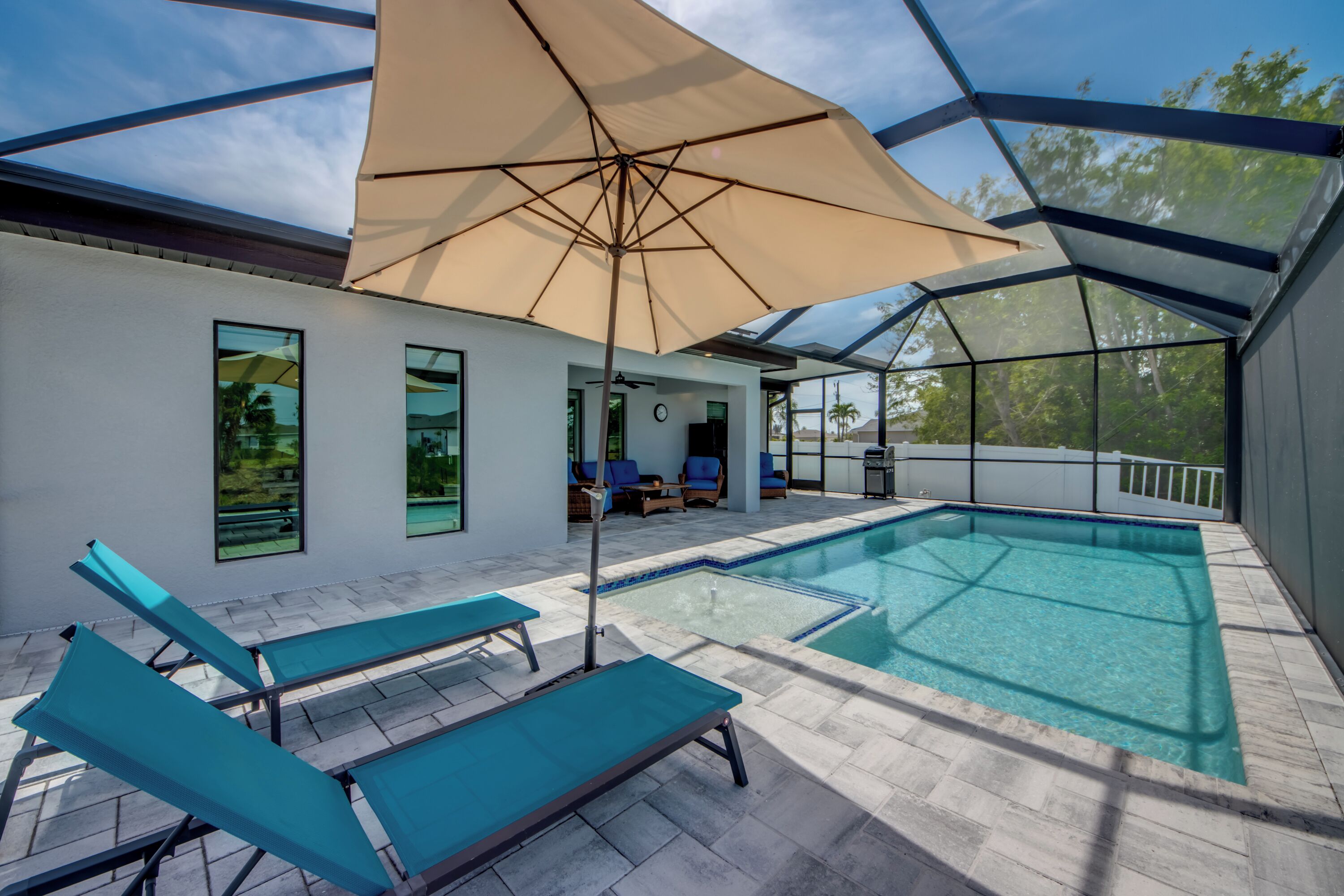 Piscine chauffée
