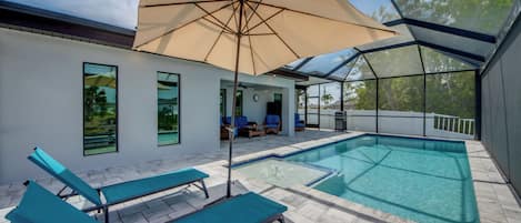 Piscine chauffée