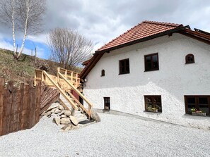 Exterior - Apartment 'Fewo Edelweiss' with Private Sun Terrace and Wi-Fi (Breitenberg)