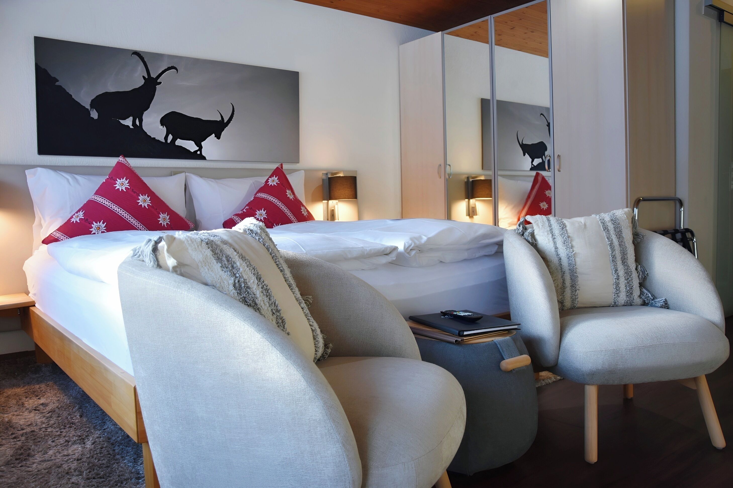 Junior-Suite, Balkon, Bergblick