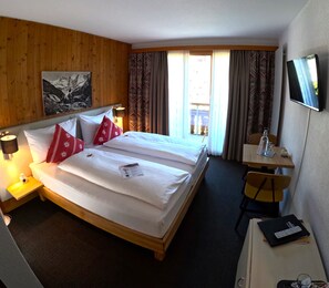 Chambre Double Standard, balcon, vue jardin