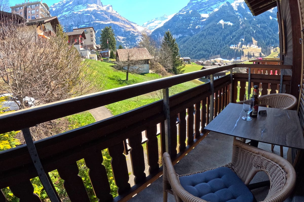 Standard Double Room, Balcony, Garden View | Terrace/patio