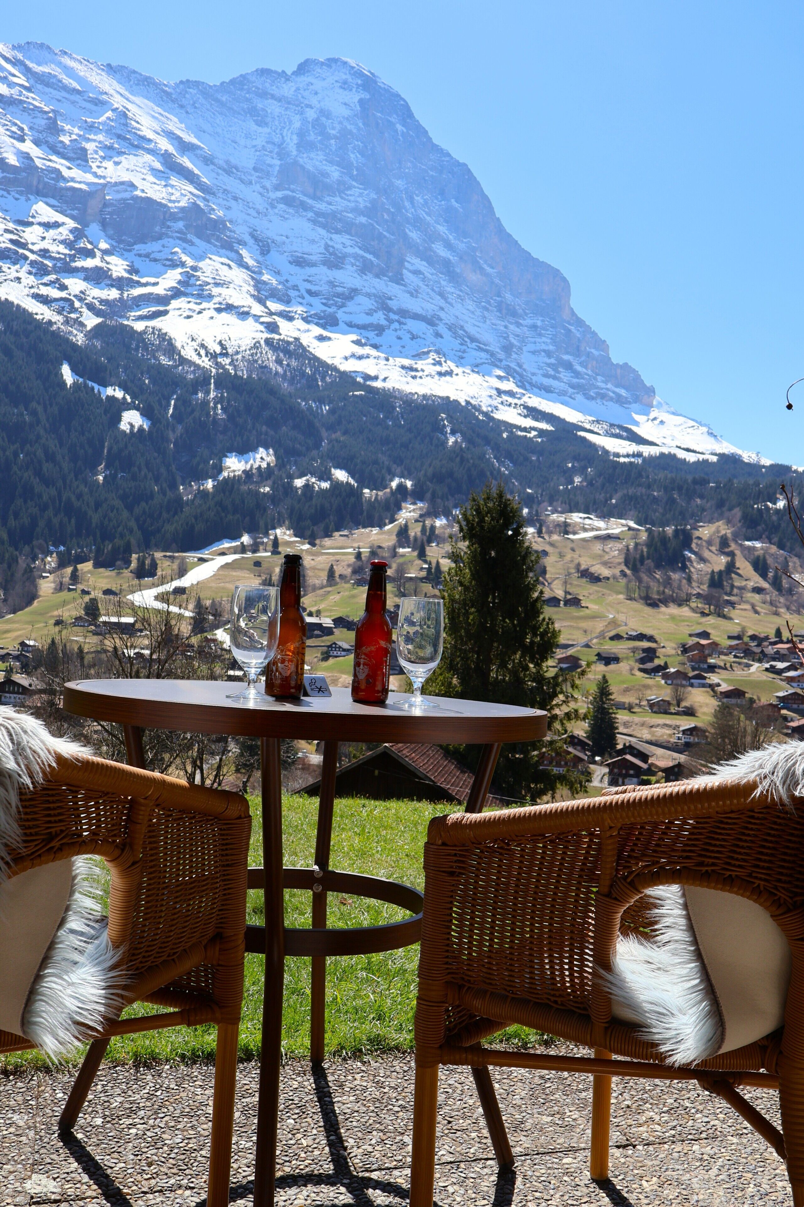 Superior Double Room, Balcony, Mountain View | Outdoor dining