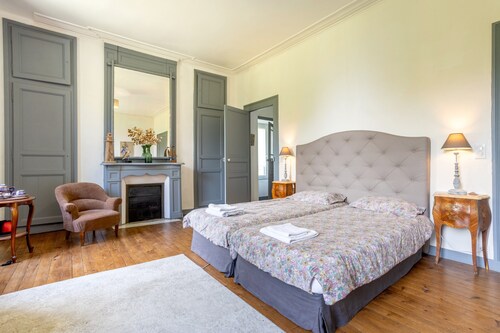 Chambre d’hôtes Anne de Bretagne vue sur Parc