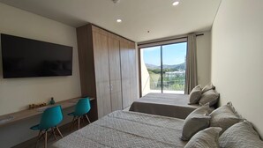 1 室のベッドルーム、アイロン / アイロン台、WiFi、ベッドシーツ