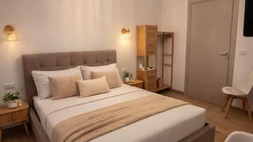 1 bedroom, internet, bed sheets