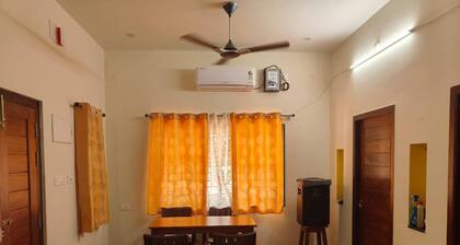 Serene 1-bedroom House Rental in Puducherry, Perfect for Couples