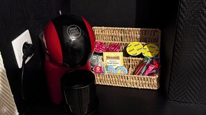 Kaffe och/eller kaffebryggare