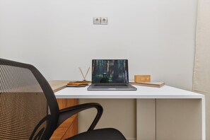 Interior - Central 2BR Marrakech · A/C · Workspace · Parking (Marrakesh)