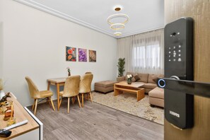 Interior - Central 2BR Marrakech · A/C · Workspace · Parking (Marrakesh)