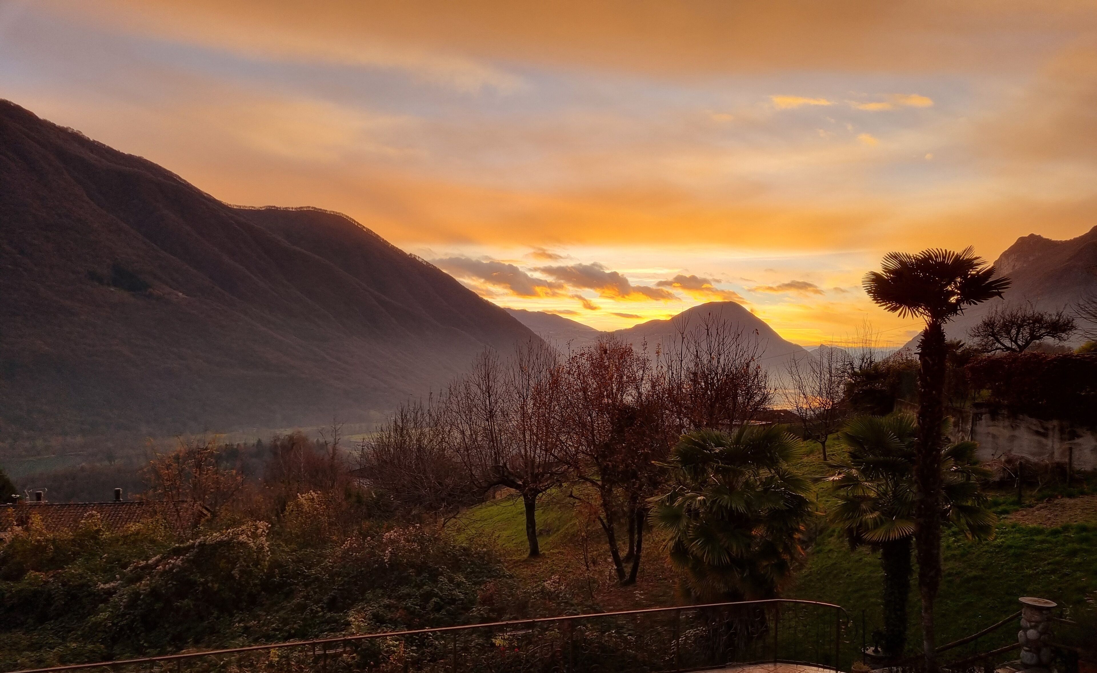 Vue depuis l’hébergement