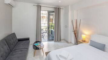 1 habitación, cuna de viaje, wifi gratis y ropa de cama
