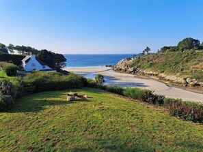 House | View from property - Spacious Coastal Villa Near Rospico Beach (Nevez)
