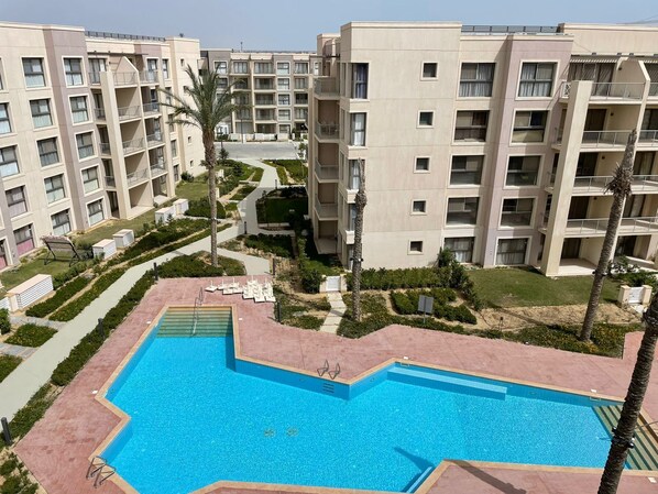 Chalet, 2 Bedrooms, Pool View | Pool | Seasonal outdoor pool - Chalet 2 Bedrooms Marina2-16j - 403 (El Alamein)