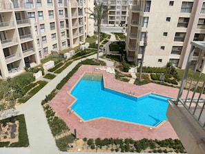 Chalet, 2 chambres, vue piscine | Piscine | Piscine extérieure (ouverte en saison)