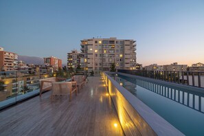 Outdoor pool, a heated pool - Premium Duplex with Private Pool (Providencia)