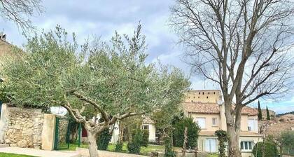 Charming village house with garden in the center of the village