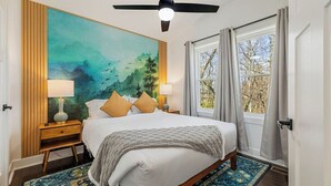 3 chambres, fer et planche à repasser, Wi-Fi gratuit, draps fournis