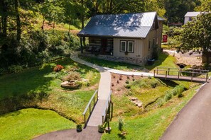 Exterior - Rustic 2BR Farm Cabin: Hot Tub, Animals & Hiking (Sevierville)