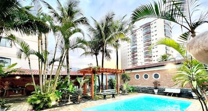 House with pool in Praia Grande