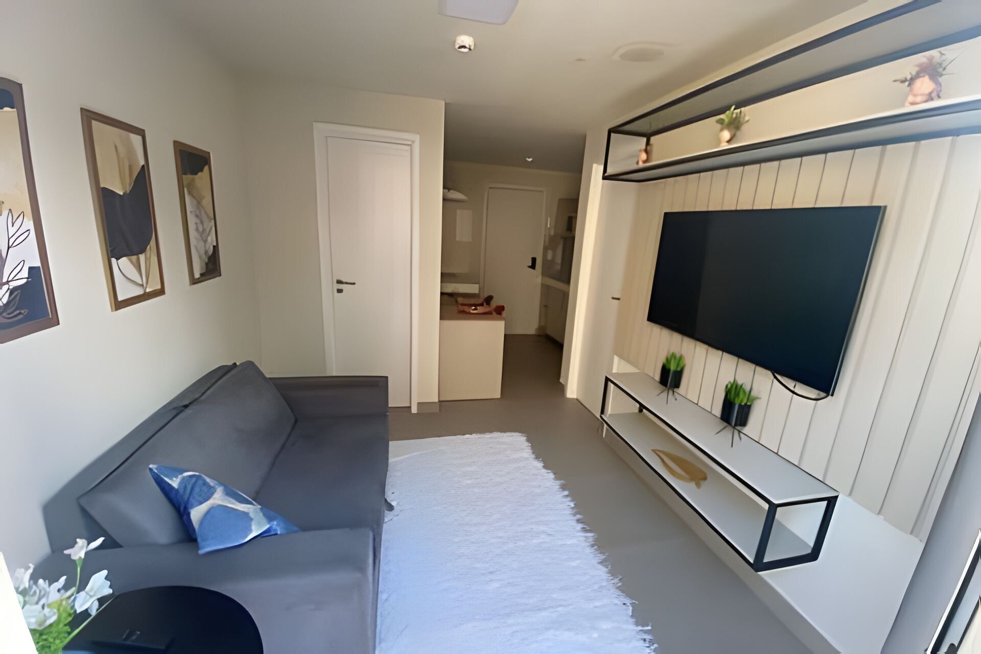 Apartamento | Área de estar | TV de tela plana